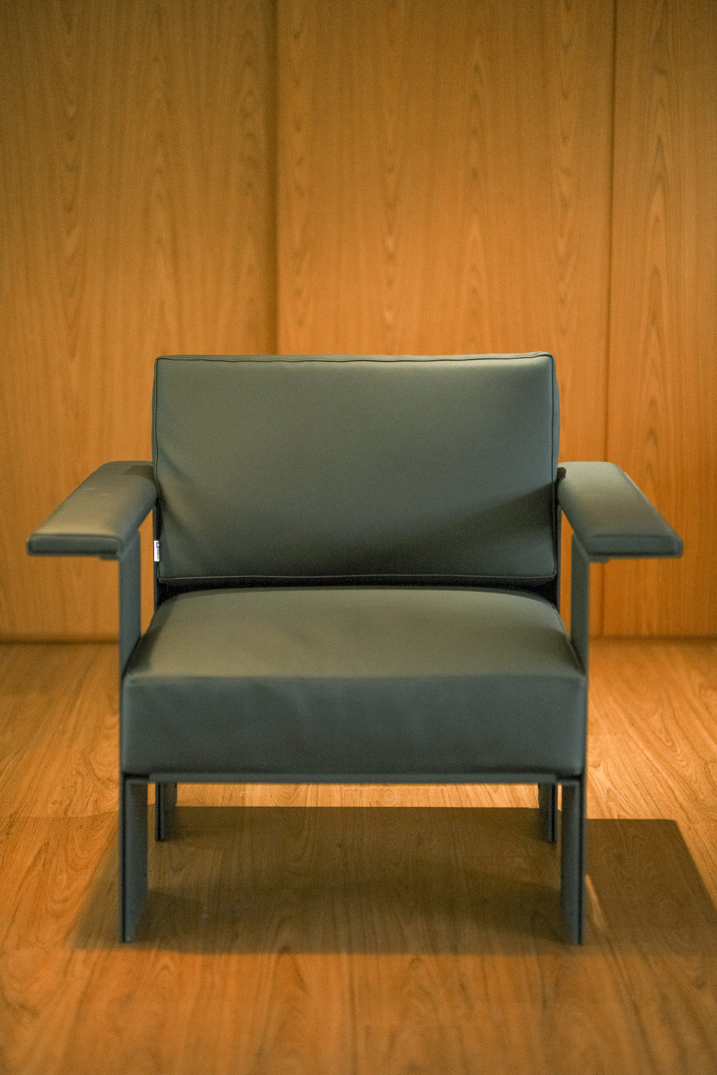 The Single Sofa - Black, Leather(Black)