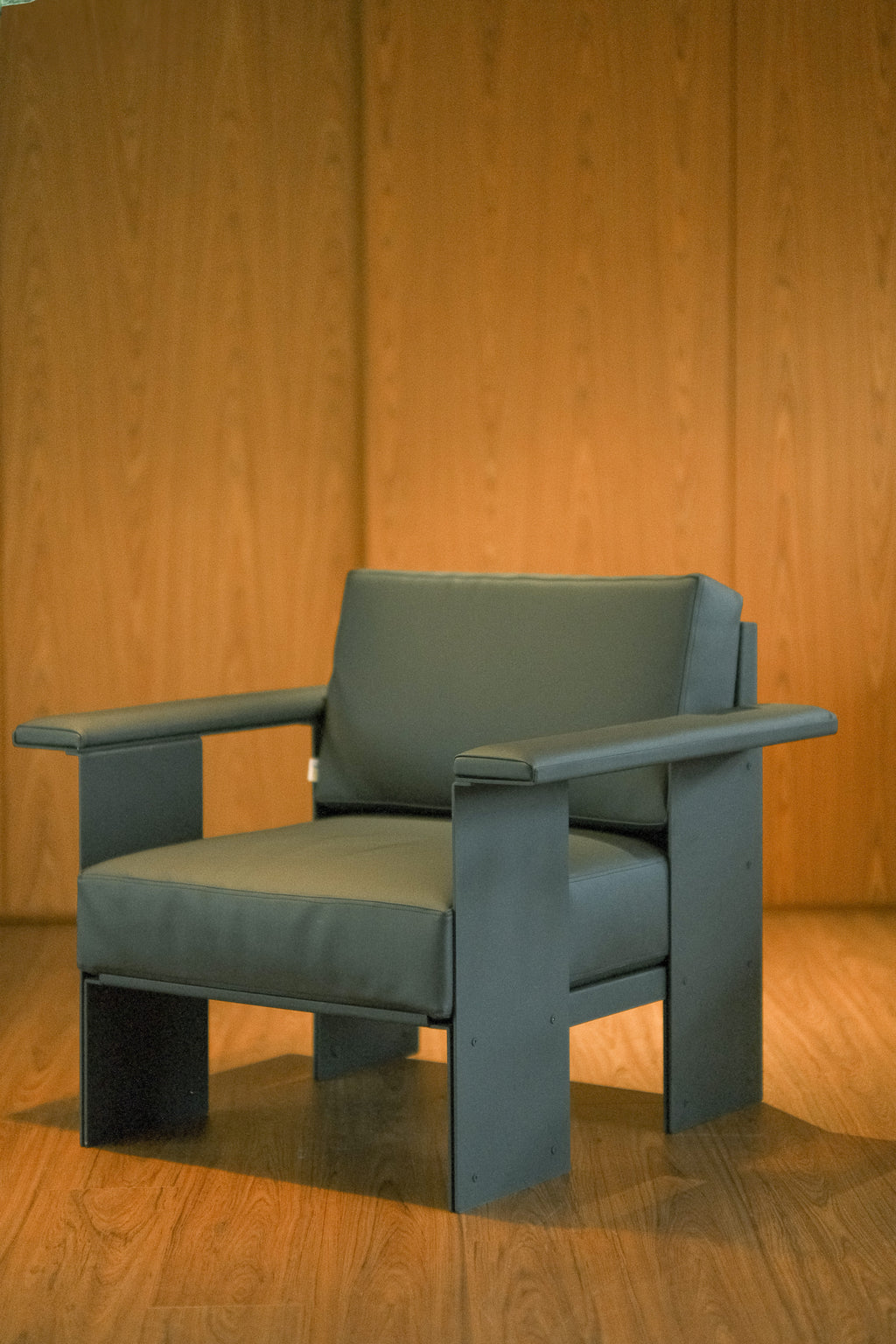 The Single Sofa - Black, Leather(Black)