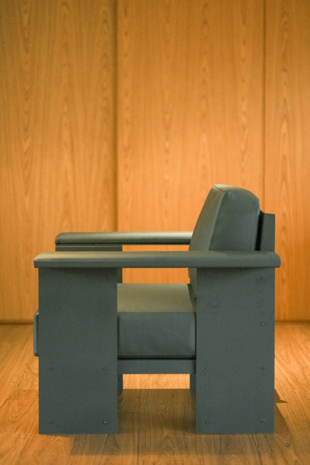 The Single Sofa - Black, Leather(Black)
